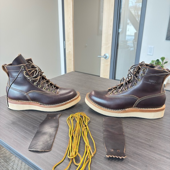 Whites Boots - C350LTT - CSM
Double Shot Brown. 
Size 7.5 D main image 8
